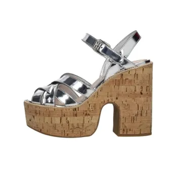 MIU MIU Strap Sandals Women's Silver