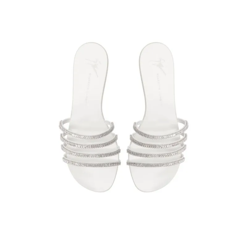 Giuseppe Zanotti Iride Crystal embellished Slides Women's-4