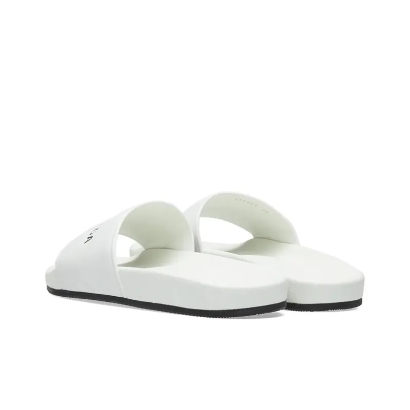 Balenciaga Classic Logo Slide 'White'-3
