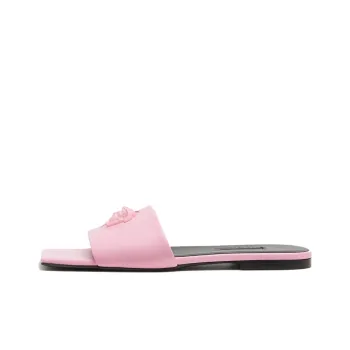 VERSACE La Medusa Slide Slippers Women's Pink