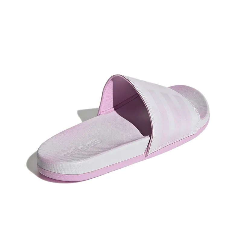 Adilette Women's Adidas Comfort Slides 'Grey Clear Lilac' Women's-3