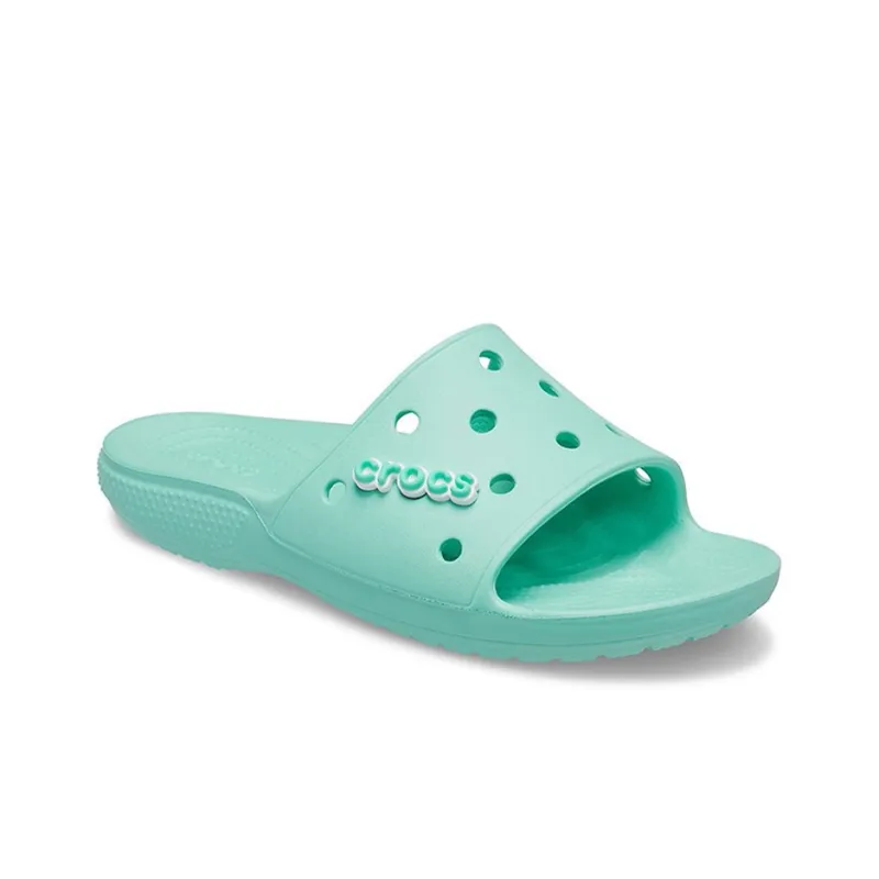 Crocs Classic Clog Slide Slippers Unisex Light Grass Green-2