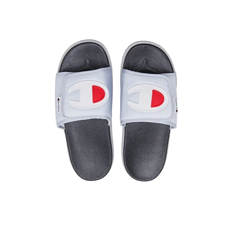 Champion Campus Slide Slippers Men Moon Surface Gray-3
