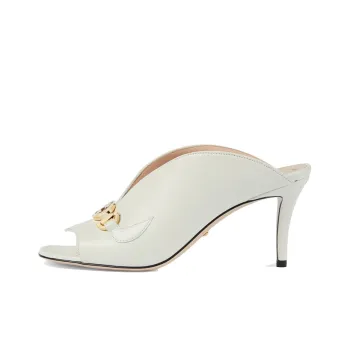 GUCCI Zumi Stylish Sandals Women's White