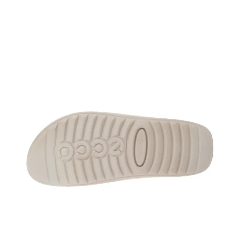 Ecco Slide Slippers Women's Beige-5