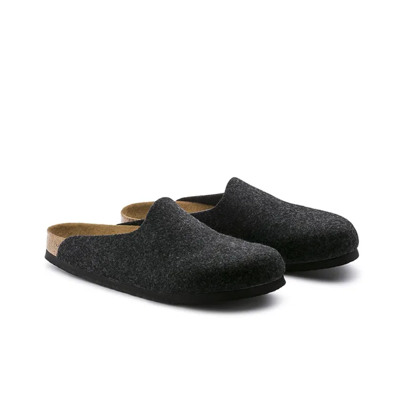 Birkenstock Amsterdam Stylish Sandals Unisex Coal Gray-4