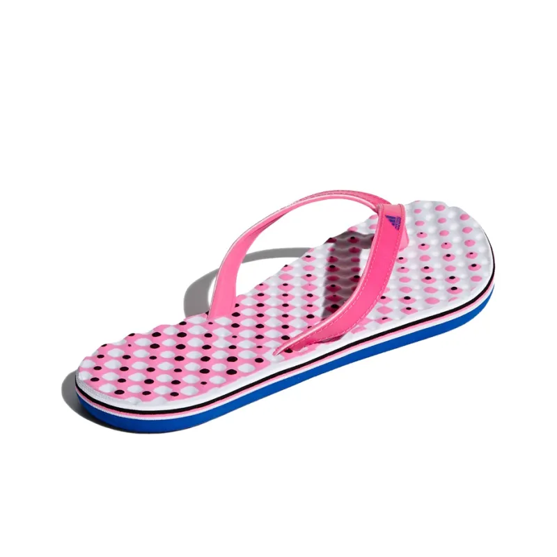 Adidas Eesay Flip Flops Pink Blue Slippers 'Pink Blue' Women's-3
