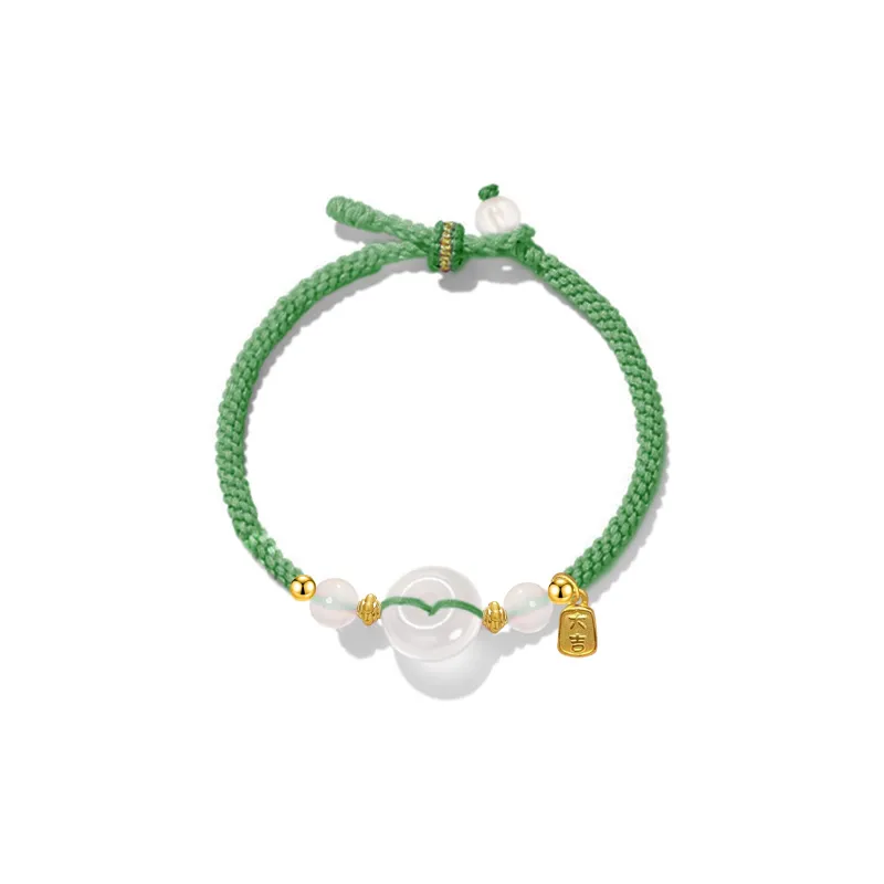 Teddy Bear Collection Chalcedony Bracelets Unisex-1