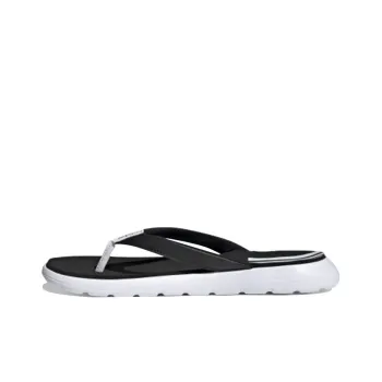 Adidas Comfort Flip Flop 'White Black' Women's