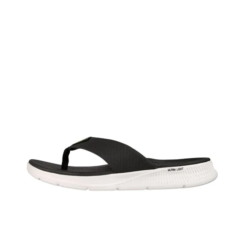 Skechers Go Consistent Sandal EVA Quiet Slide Slippers Men's Black White-0