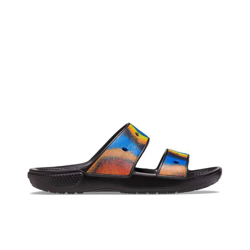 Crocs Slide Slippers Unisex Black/Multicolor Color-1