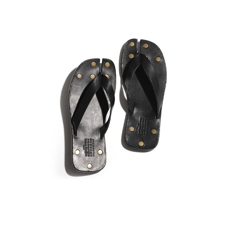 Maison Margiela Tabi Slide Slippers Women's Black-3