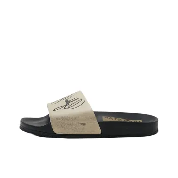 Golden Goose Stylish Sandals Men's Black White