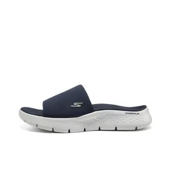Skechers ON THE GO EVA Slip-Resistant Abrasion-Resistant Slide Slippers Men's Blue White