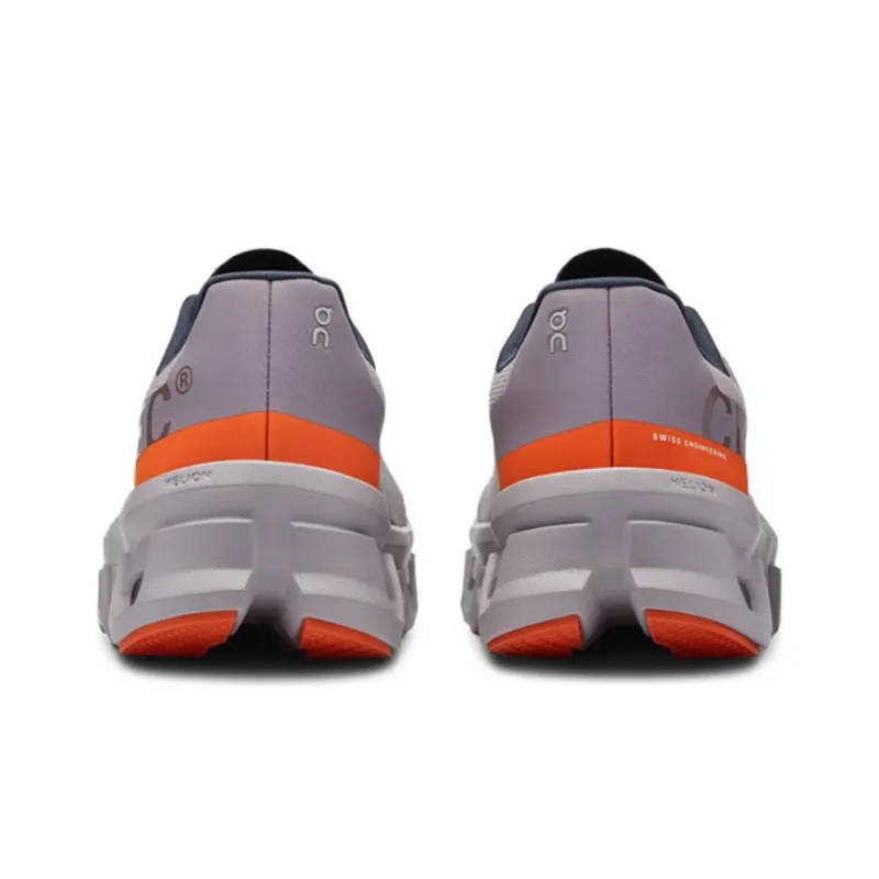 On Cloudmonster Anti Slip Wear Resistant Low Top Carbon Plate Casual Running Shoes Men's Gray-4