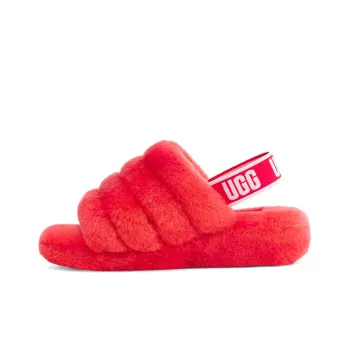 UGG FLUFF YEAH Stylish Sandals Women's Magnolia Pink