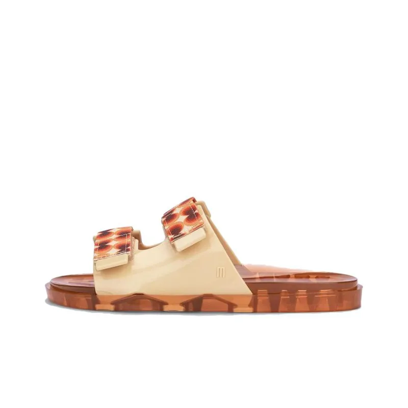 Melissa Slide Slippers Women's Black/Brown/Yellow/Pink/Blue-2