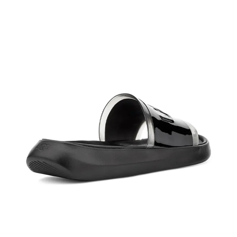UGG Hilama Slide Black Slippers Women's-3