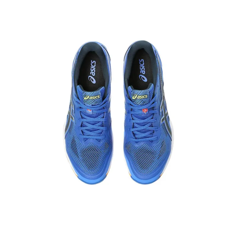 Asics Rote Referee Nb Anti Slip Wear Resistant Low Top Training Shoes Unisex Blue-4