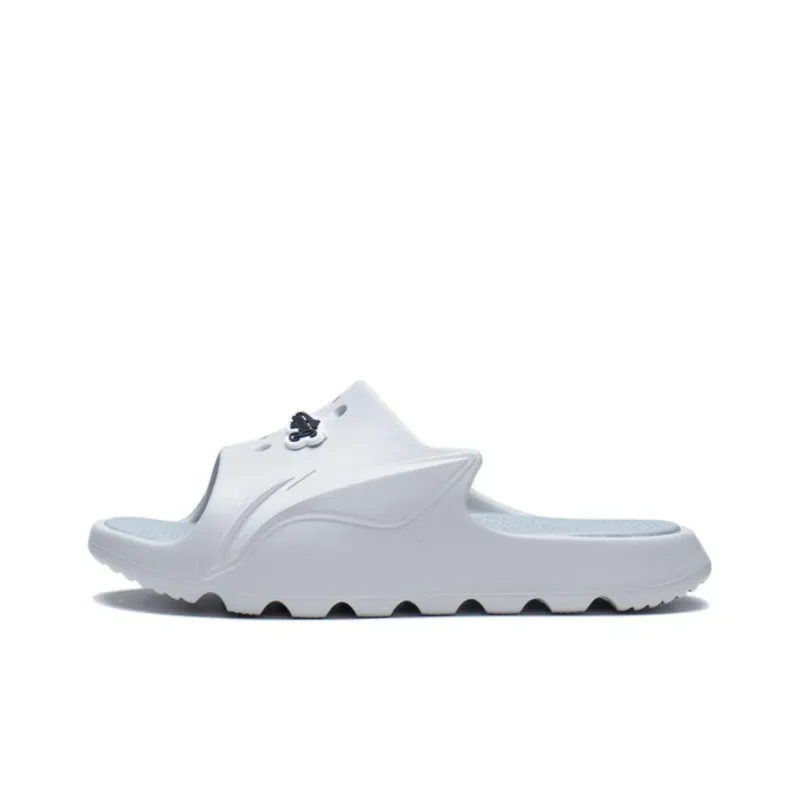 LiNing Rubber Sole Slide Slippers Men's Gray-0