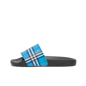 Burberry Check Slides Women's