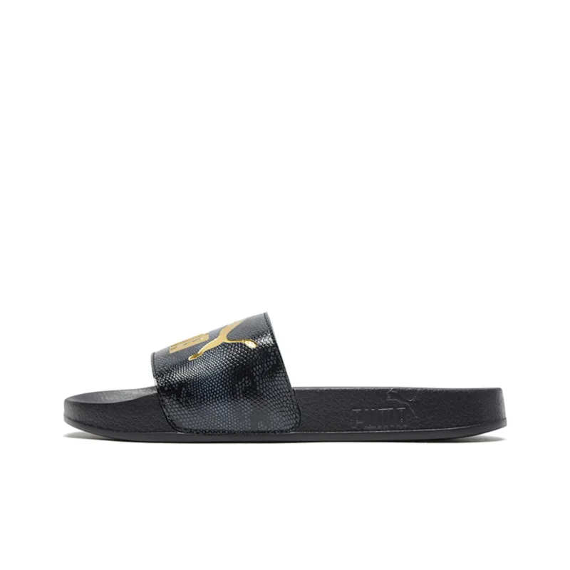 PUMA Leadcat Snake Lux Slide Sandal Black-0