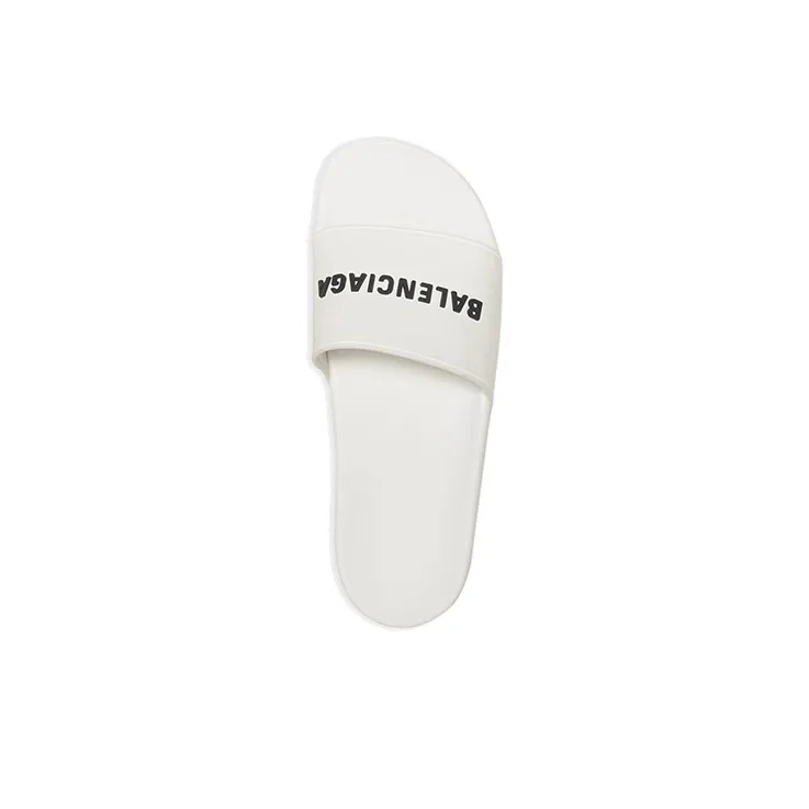 Balenciaga Pool Slides 'White'-2