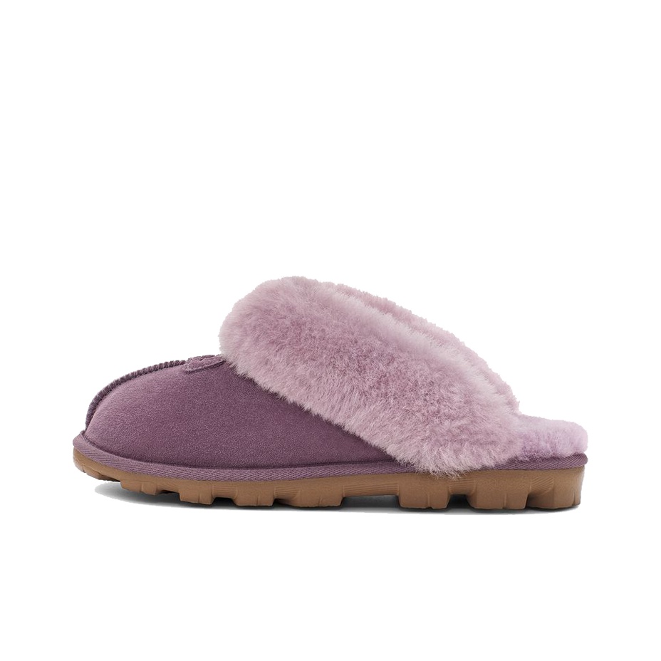 bebcdrshop trends purple ugg coquette slippers POIZON