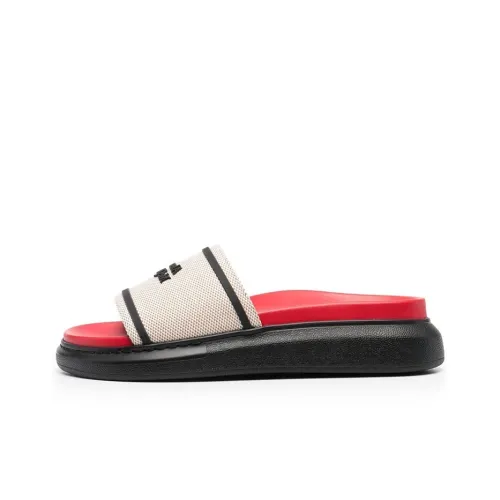 Alexander McQueen Slide Slippers Women's Red