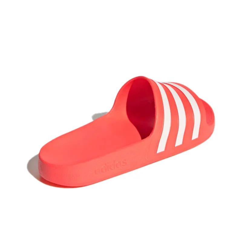 Adidas Adilette Aqua Slide 'Solar Red White'-3