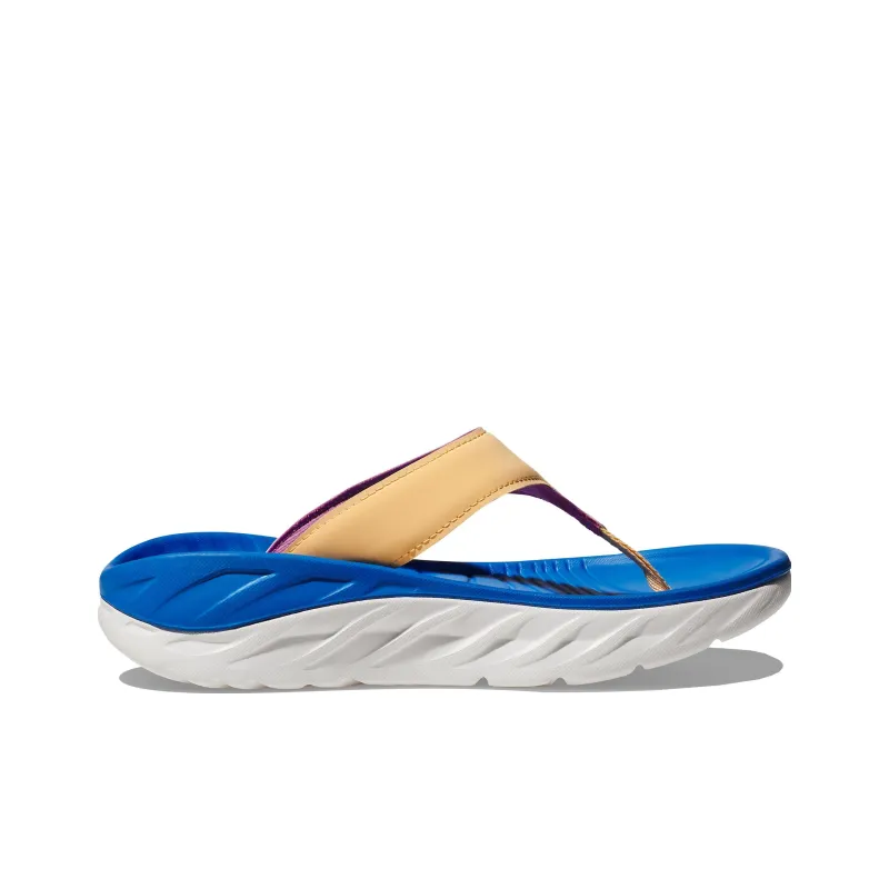 HOKA ONE ONE Ora Recovery Flip Slide 'Impala Coastal Sky' Women's-1