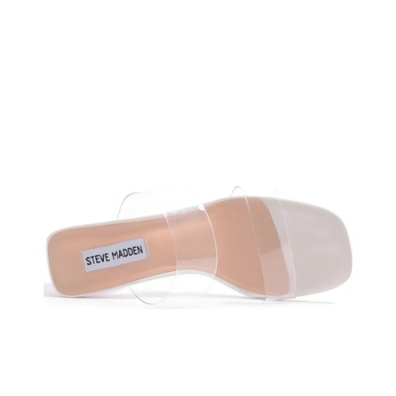 STEVE MADDEN Slide Slippers Women's Ecru-4