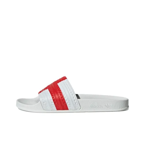 Adidas Originals Adilette Slide 'Cloud White Red'
