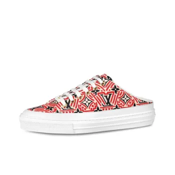 LOUIS VUITTON Crafty Stellar Mules 'Red Black White' Women's