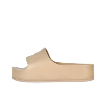 Balenciaga Chunky Slide Sandals 'Beige Rubber' Women's