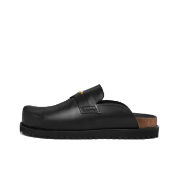 VERSACE Medusa Leather Cork sole Mules