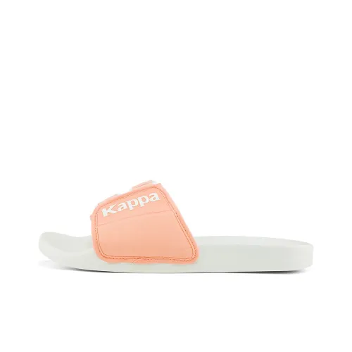 Kappa Slide Slippers Unisex Peach Blossom Honey Pink