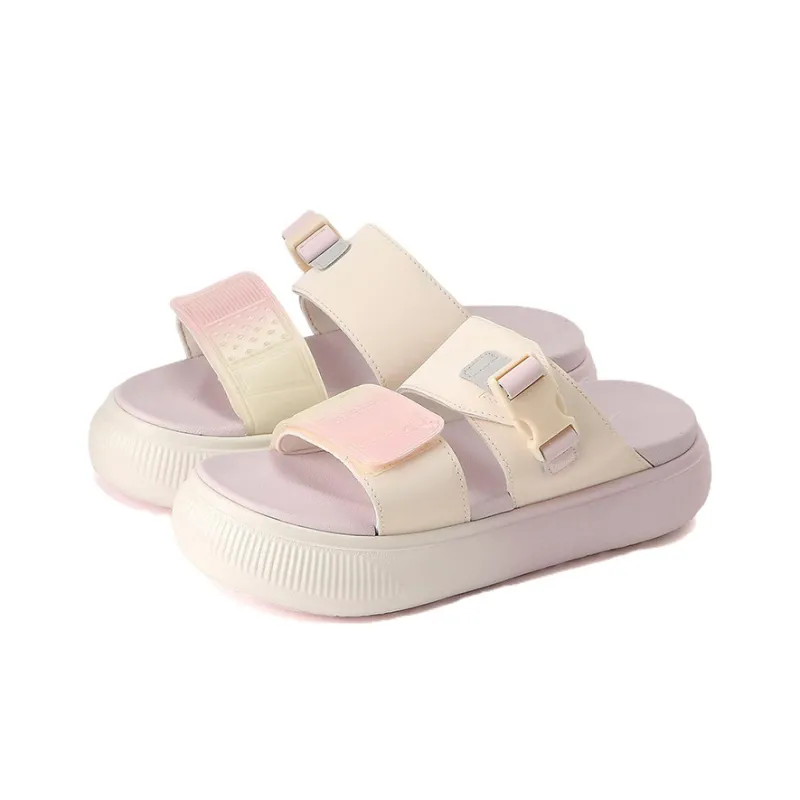 Puma Women's Suede Mayu Slide 'Summer Camp - Pristine Lavender Fog'-2
