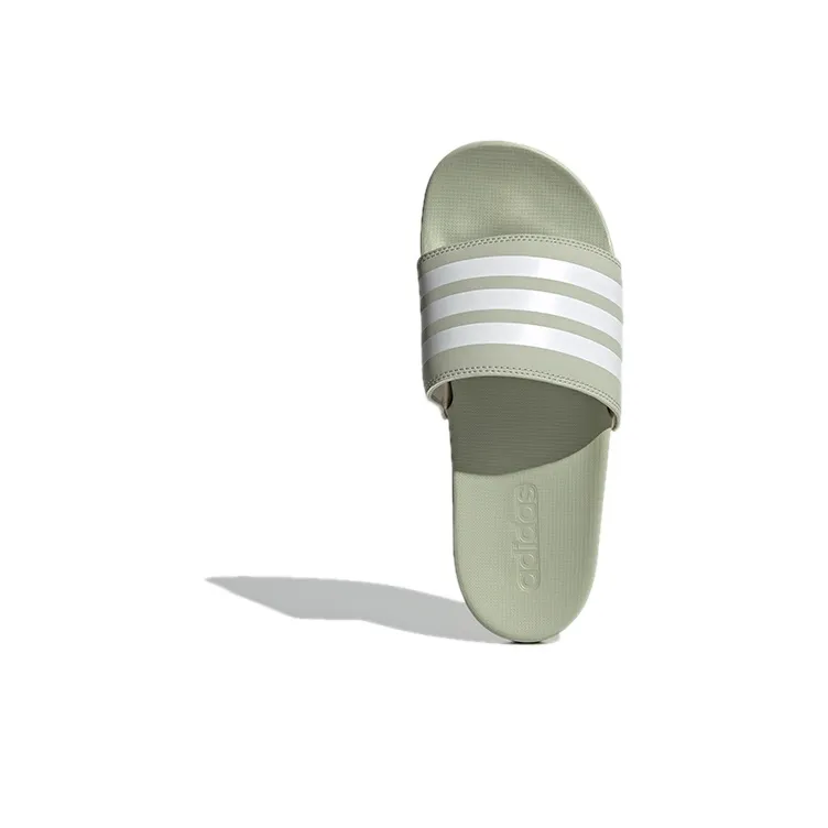 Adidas Adilette Comfort Slides 'Halo Green Ivory' Women's-4