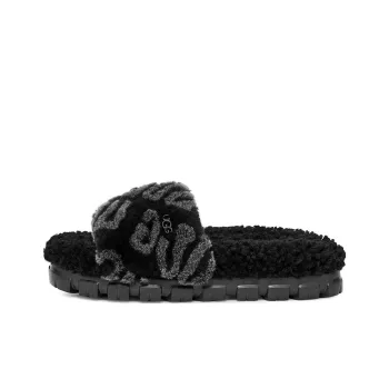UGG Logo Slides 'Black' Women's