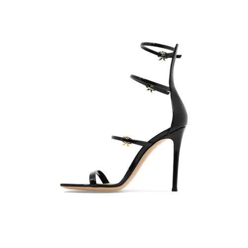 GIANVITO ROSSI Ribbon Uptown 105mm Leather Sandals