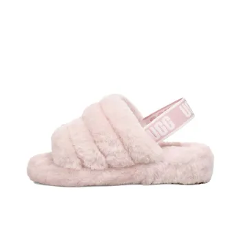 UGG Fluff Yeah Slide Thick Sole Shoe Pink Women's
