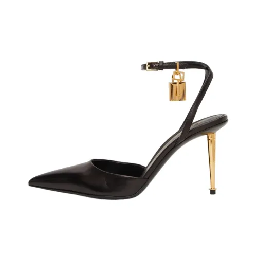 TOM FORD Padlock-detail 90mm Pointed-toe Pumps