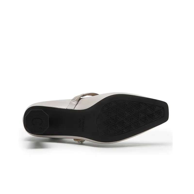 C°BANNER Chunky Heel High Heels 7cm Women's-11