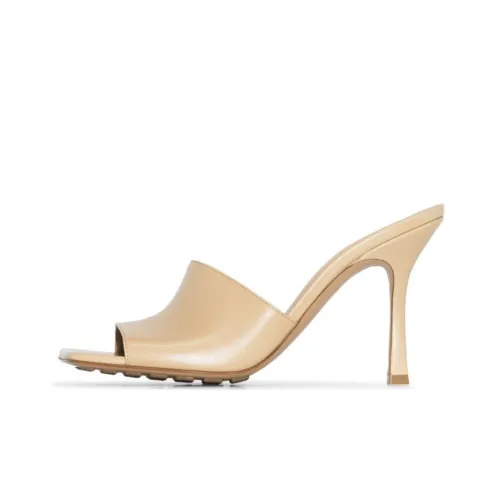 Bottega Veneta Stretch High Heels Women's Apricot