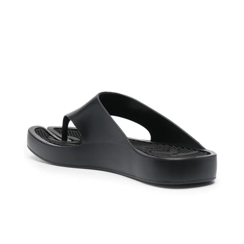 KENZO Plastic Sole Quiet Flip Flops Women's Black-3