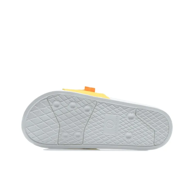 LiNing LINE FRIENDS Rubber Sole Slide Slippers Unisex White Yellow-4