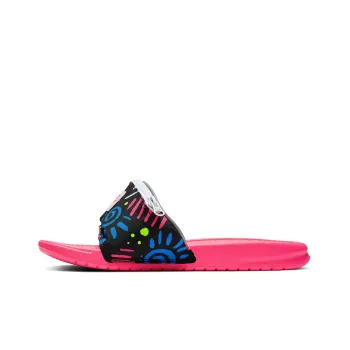 Nike Benassi Jdi Print Slide Fanny Pack Neon