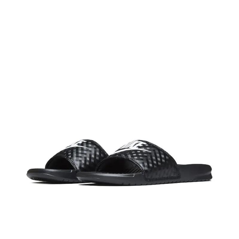 Nike Benassi Jdi Black White Women's Women's-1