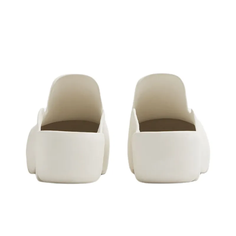 Bottega Veneta Rubber Flash Clog White-3